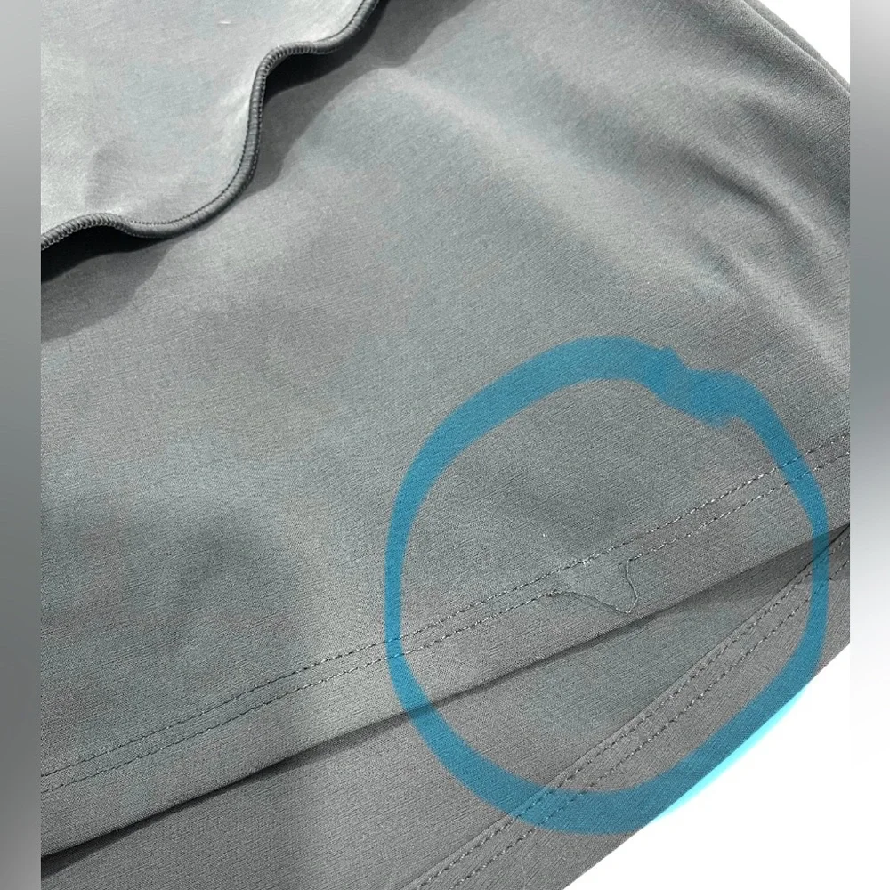 Toad & Co Whirlwind‎ Storm Grey Mallorca Athletic Layered Tank Dress UPF 40+ - Picture 9 of 15